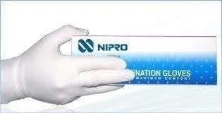 Guantes examen latex talla S (SMALL) Caja x 100u NIPRO