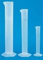 PROBETAS PLASTICAS GRAD.POLIPROPILENO CON RELIEVE BASE PENTAGONAL 250ML GLASSCO