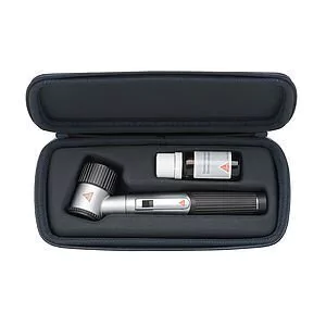 SET DERMATOSCOPIO LED MINI 3000 HEINE CON DISCO DE CONTACTO CON MARCAJE DE ESCALA