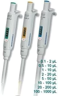 MICROPIPETAS DIGITALES VOLUMEN VARIABLE 20-200 ml. SOCOREX