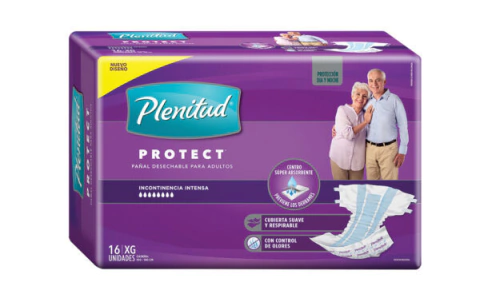 Plenitud Protect pañales adultos elastizados Xg (4paq ×16 ) 10 Hs