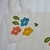 Mini Tote Bag infantil con Estampa de Flores - Patch-In by Gaby Caporale 