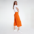 PANTALON PESCADOR MÓDENA EN TENCEL SATINADO NARANJA - comprar online