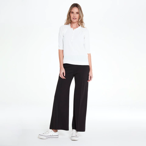 PANTALÓN FILIPPA LYCRA SASTRERA NEGRA