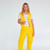 CHALECO SASTRERO LORETO EN LYCRA AMARILLO