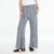 PANTALON TAORMINA EN FRISA ELASTIZADA LIVIANA GRIS MELANGE - comprar online