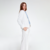 BLAZER CAMPERA CLEMENTINA LINO ELASTIZADO OFF WHITE en internet