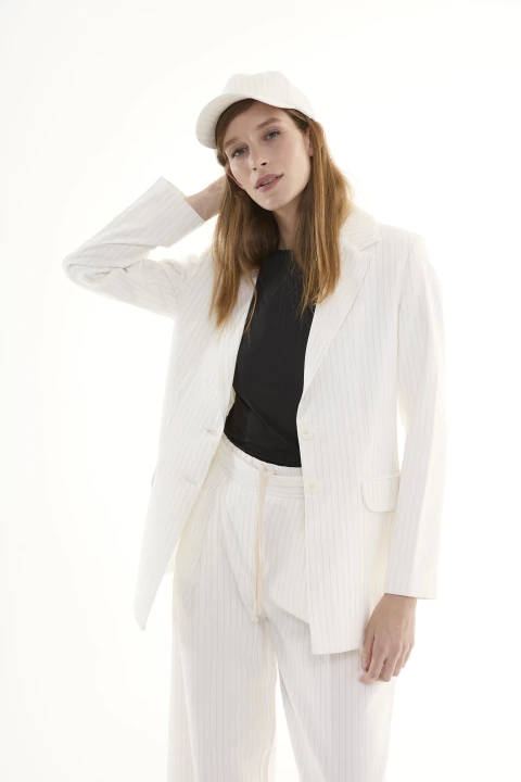 GORRA TIZADA OFF WHITE - comprar online