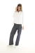 PANTALÓN TOMASSA ANCHO JEAN TIZADO AZUL en internet