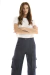 PANTALÓN TOMASSA CARGO ELASTIZADO JEAN AZUL - LeTIEND |  by GIACCA
