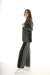BLAZER SOPHIA SASTRERO GRIS TIZADO