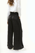 PANTALON VENECIA EN SATEN ELASTIZADO NEGRO - LeTIEND |  by GIACCA