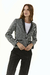 BLAZER SORRENTO PAÑO RAYADO BLANCO Y NEGRO - LeTIEND |  by GIACCA