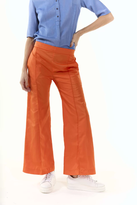 PANTALÓN FILIPPA NYLON NARANJA - comprar online
