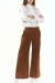 PANTALÓN FILIPPA NYLON CHOCOLATE - GIACCA