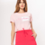 REMERA SASTRERA PINK & ROSES - comprar online