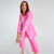 BLAZER SOPHIA EN NYLON ROSA - LeTIEND |  by GIACCA