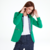 BLAZER BRUNETTA CUELLO SMOCKING EN VERDE & JEAN & CHICLE - tienda online