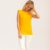 MUSCULOSA ANNA GRIS Y AMARILLA - comprar online