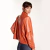 CAMPERA CLEMENTINA DE SIMIL CUERO ÓXIDO - GIACCA