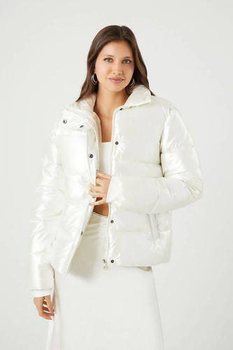 Campera Puffer Perlada