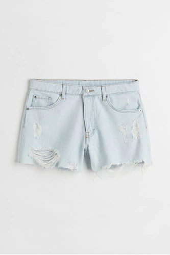 Short Denim Boyfriend Kate