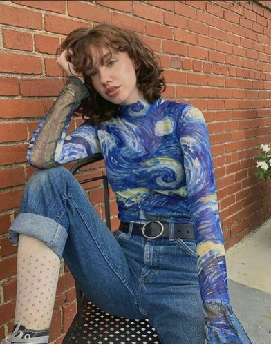 Remera Mesh Van Gogh - comprar online