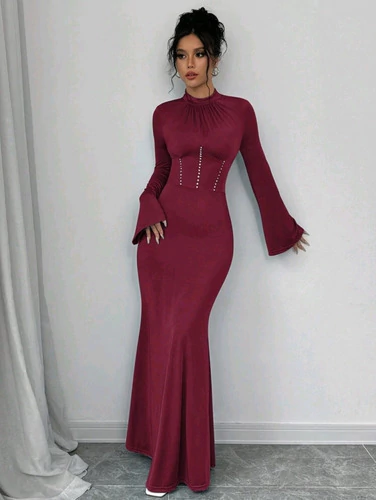 Vestido Brillo Importado Fiesta Noche Formal Strass