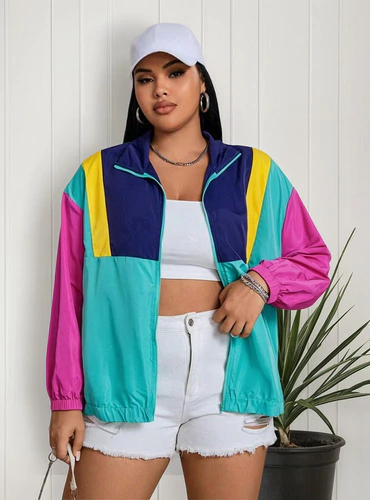 Campera Rompevientos Importada Retro Oversize