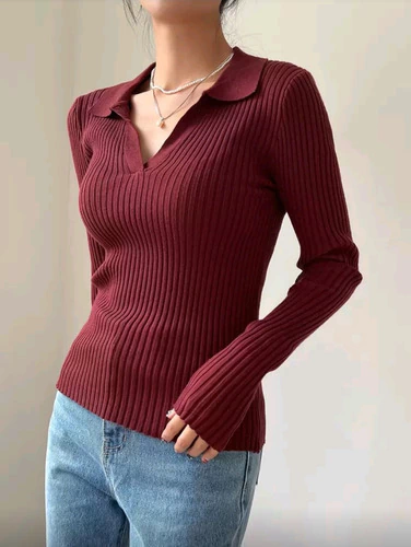 Sweater Canalé Cuello