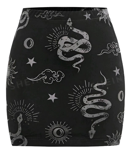 Pollera Serpiente Goth