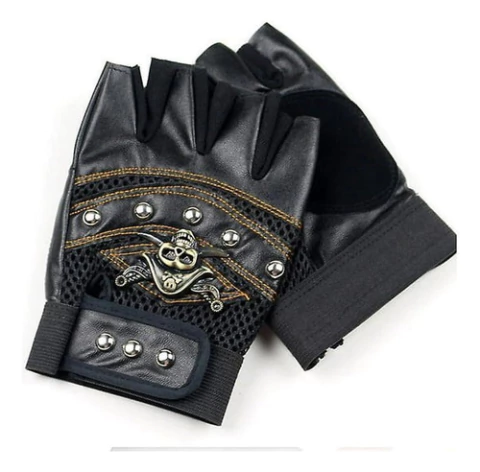 Guantes Eco Cuero Cute Kawaii Shein Importado Moto Aesthetic