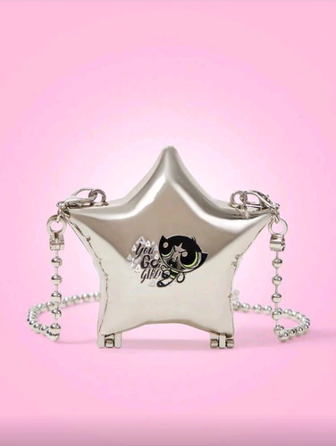 Cartera Mini Bag Bandolera Importada Metálico Superpoderosas Bellota