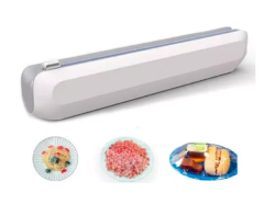 DISPENSER DE FILM DE COCINA CON CORTADOR DESLIZABLE!