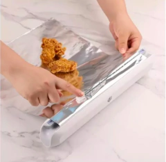 DISPENSER DE FILM DE COCINA CON CORTADOR DESLIZABLE! - comprar online