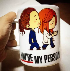 TAZA GREY'S ANATOMY!