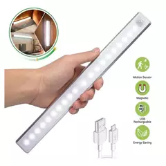 LUZ LED PORTÁTIL CON SENSOR Y CARGA USB!