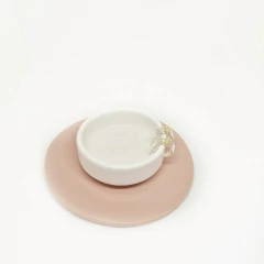 Imagen de Aros Fusión Plata 925 y Oro