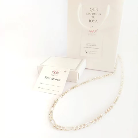 Cadena 3X1 (5mm) Plata