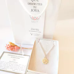 Imagen de Conjunto "Margarita" Plata y Oro
