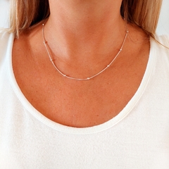 Cadena Angelica Plata - Joyas MG Plata y Oro