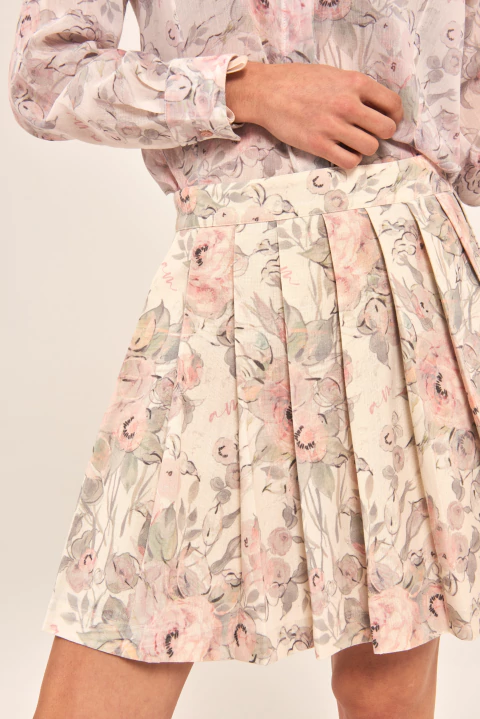 Falda Bella Print Vintage - comprar online