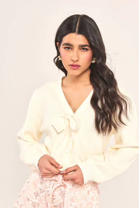 COCO IVORY CARDIGAN - buy online