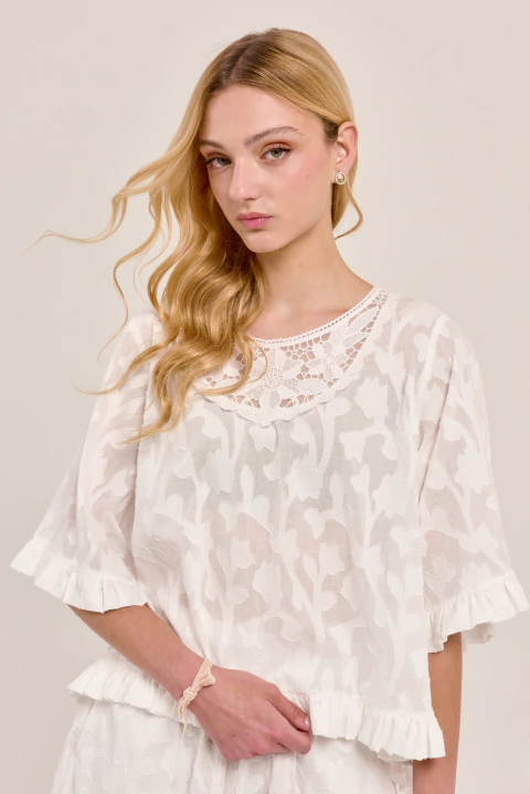 Blusa Anais Off White - comprar online