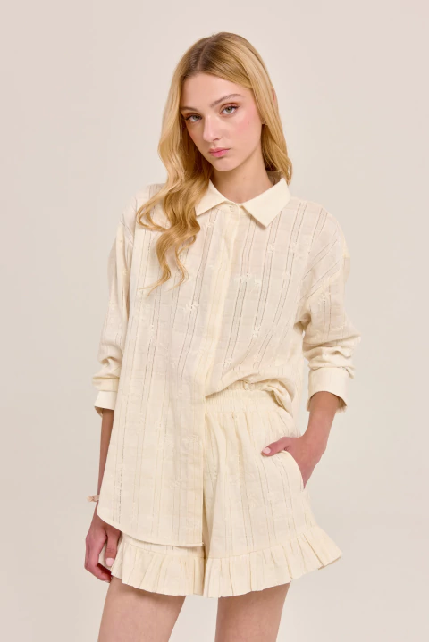Camisa Josephine Butter Yellow - comprar online