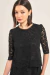 Top Carrie Black - comprar online