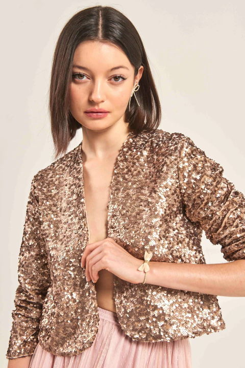 BLAIR GOLD JACKET - buy online
