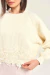 FLORA IVORY SWEATER - Antes Muertas