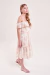 Vestido Phoebe Print Nude - Antes Muertas