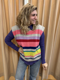 Chaleco RITA rayado en internet